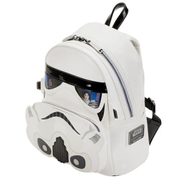 Stormtrooper Lenticular Cosplay LOUNGEFLY Backpack & Wallet Set NWT STAR WARS main image 10
